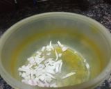 A picture of step 1 of Cheese balls chaat.