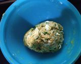 A picture of step 2 of Potato- Spinach Muthiya.