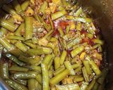 A picture of step 6 of Aachari Guwar sabji.
