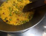 A picture of step 4 of Mishti Pulao.