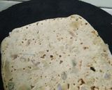 A picture of step 6 of Besan Onion ka paratha.