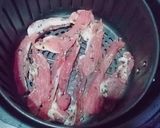 รูปขั้นตอนการทำที่ 5 ของ หมูนุ่มแดดเดียวทอด สูตรคีโตโดยหม้อทอดไร้น้ำมัน