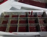 Foto langkah ke 8 dari resep BROWNIES RED VELVET ♥.