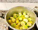 Foto del paso 3 de la receta: Crema de calabacín con quesitos