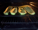 Foto del paso 1 de la receta: Zapallito italiano con relleno vegetariano