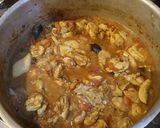 Foto del paso 5 de la receta Arroz de pollo, setas y escalivada