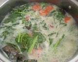 Foto langkah ke 4 dari resep Bobor Bayam Wortel.