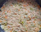 A picture of step 4 of Broken Wheat Upma.