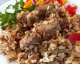 Rizses, vajpuha csirkemáj recept fázis 6 fotója