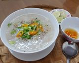 Hình bước làm 3 của món Cháo thịt bò băm