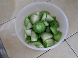 Salsa verde con aguacate