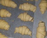 Foto del paso 11 de la receta Croissant con relleno de chocolate