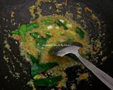 Foto langkah ke 3 dari resep Tumis kangkung bunga pepaya.