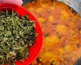 A picture of step 7 of Methi Sabji (Fenugreek Seeds Curry).