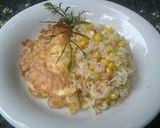 Foto langkah ke 6 dari resep 51. NASI GORENG JAGUNG DAN TELUR JAGUNG.