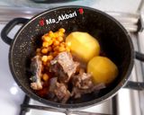 عکس مرحله 3 از دستور 🎀آبگوشت سنتی با گوشت گوسفندی قورمه