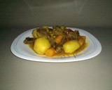 Foto del paso 4 de la receta: Carne de aguja estofada con pimientos ahumados y patatitas enteras