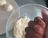 A picture of step 3 of Cassava Fritters with Coconut.