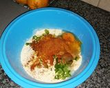A picture of step 3 of Chilli Bites (daltjies).