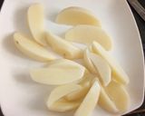 A picture of step 1 of Potato Wedges.
