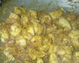 A picture of step 4 of Highway  style Chicken handi.