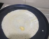 A picture of step 2 of Benne dosa.