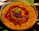 A picture of step 4 of Double tadka Panchmel Dal.