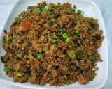 A picture of step 4 of Chapati Poha.