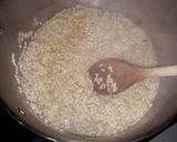 Une image de l'étape 6 de Risotto aux champignons.