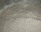 A picture of step 1 of Laccha paratha.