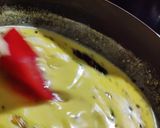 A picture of step 5 of Bhindi kadi and chawal.