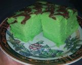 Foto langkah ke 6 dari resep Bolu pandan kukus bersisik.