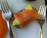 Foto del paso 1 de la receta: Salmón escocés ahumado en pan tostado