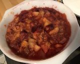 Une image de l'étape 6 de Compote aux deux pêches et pommes (fruits du jardin).