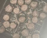 Foto del paso 1 de la receta: Albóndigas en freidora de aire con fideos konjac