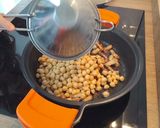 Foto del paso 3 de la receta Hortalizas gratinadas con garbanzos dos
