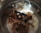 A picture of step 1 of Chocolate milkshake.