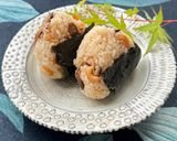 A picture of step 6 of Japanese Seafood Onigiri.