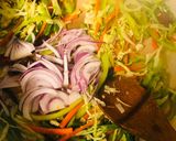 A picture of step 4 of Chilly Garlic Noodles.