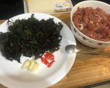 紫蘇蒜香里肌的食譜步驟1照片