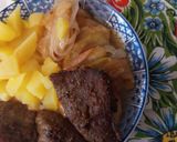 Berlini máj almával Vöröshagymával recept fázis 13 fotója