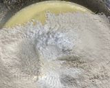 A picture of step 4 of Lemon Rosemary Olive Oil Cake with Mascarpone Cream.