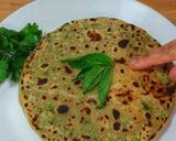 A picture of step 7 of Broccoli Paratha.