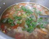 हरी सब्जियां और ओट्स सूप (hare sabjiyaan aur Oats soup recipe in hindi) रेसिपी चरण 5 फोटो