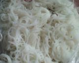 Hình bước làm 1 của món Bún chay