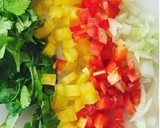 Foto del paso 3 de la receta: Pollo en salsa y vegetales