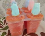 Es Loli Pepaya, Papaya Popsicle - Mpasi 1 Tahun (Hana 22 Bulan) langkah memasak 5 foto