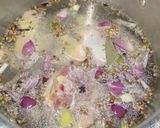A picture of step 1 of Chicken Yakhni Pulao.