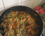 Foto del paso 4 de la receta: TACOS DE POLLO Y VERDURAS con rapiditas/fajitas/tortillas caseras! 🇲🇽