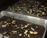 Foto langkah ke 6 dari resep Fudgy brownies pie (shiny crust✨).